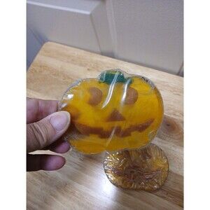 Basin Pumpkin Soap Set of 2 Jack O Lantern Halloween 4 Inches by 3 Inches